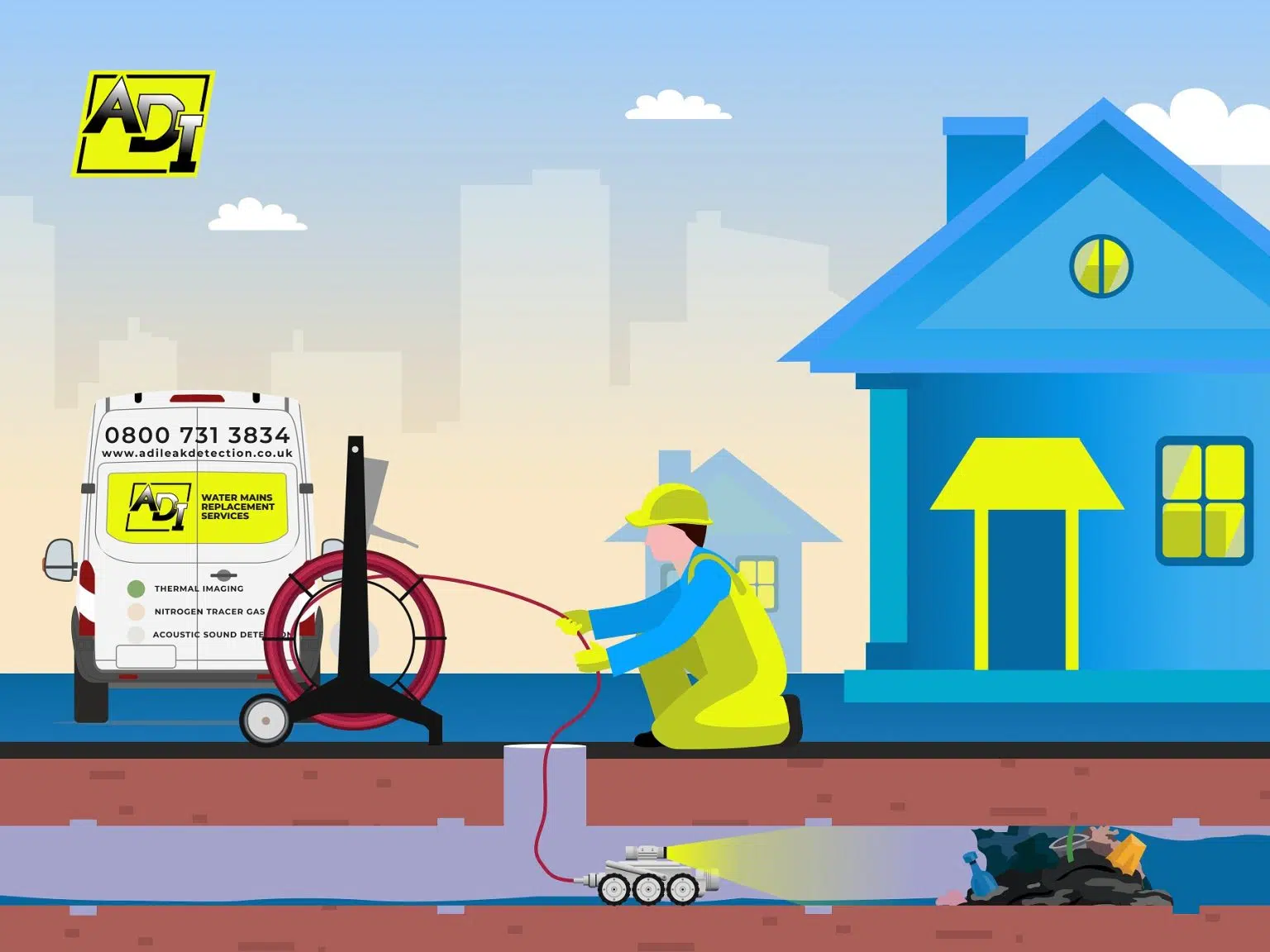 Drainage CCTV Surveys & Investigations Rutland